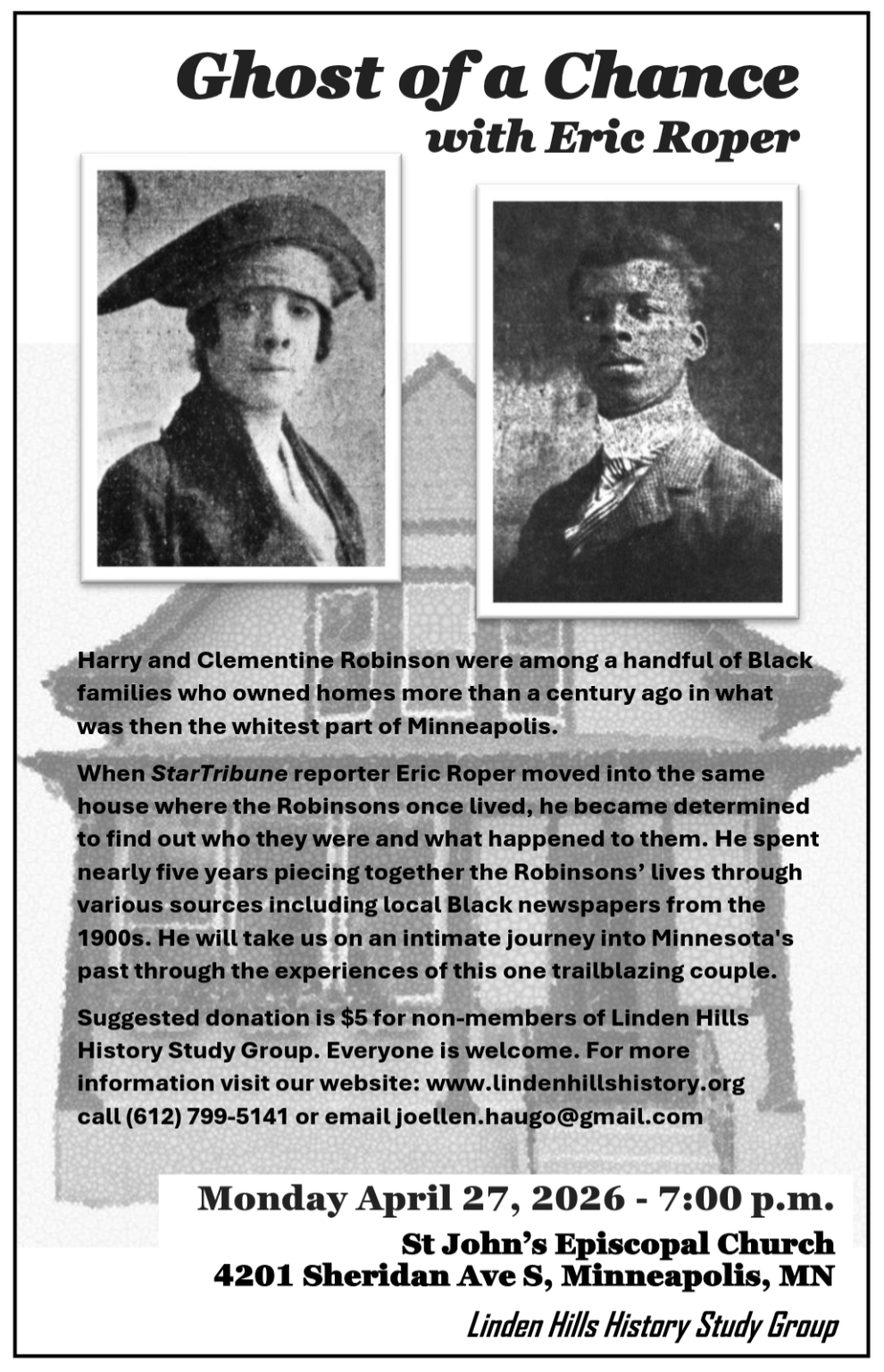 Henry Joseph Roper Ghost of a Chance with Eric Roper